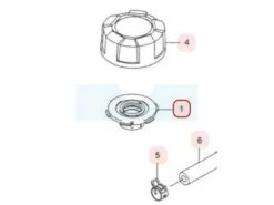 Joint De Bouchon D'essence Pour Moteur Kawasaki (110612216)