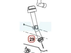 Tube De Jauge à Huile + Jauge Pour Moteur Loncin (1106901250001)