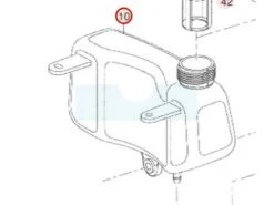 Réservoir à éssence Pour Moteur Robin / Subaru (16620Z62011002)