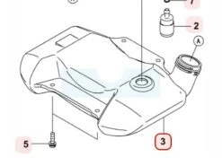 Réservoir Pour Moteur Kawasaki (510012343)