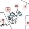 Carburateur Pour Moteur Zenoah (848E488100)
