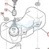 Réservoir D'éssence Pour Moteur Mitsubishi (KF01080AB)