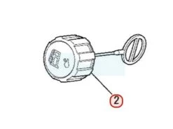 Bouchon D'éssence Pour Moteur Mitsubishi (KF05016BA)