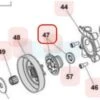 Pignon De Pompe à Huile Pour Tronçonneuse Maruyama (M036512)