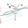 Vis De Lame Pour Tondeuse Weibang (XYJ200011)
